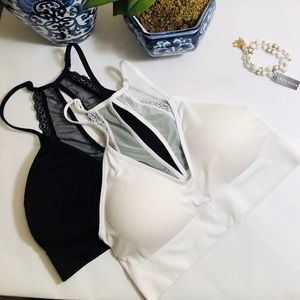 Marilyn Monroe Bralettes Black and White, Size L